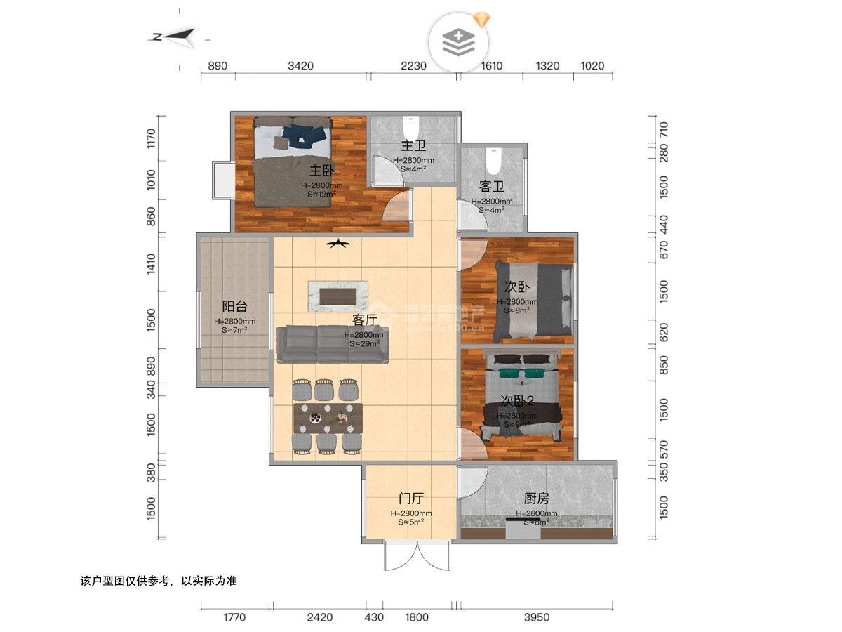 M-33889二手房图片